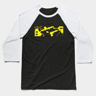 Anime Design - Yellow Assassination Baseball T-Shirt